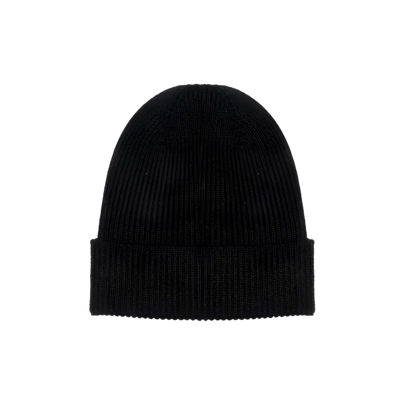 Moncler Logo Patch Knitted Beanie-1
