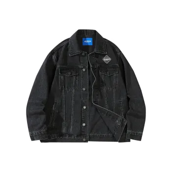 JASONWOOD Denim Jackets Men Black