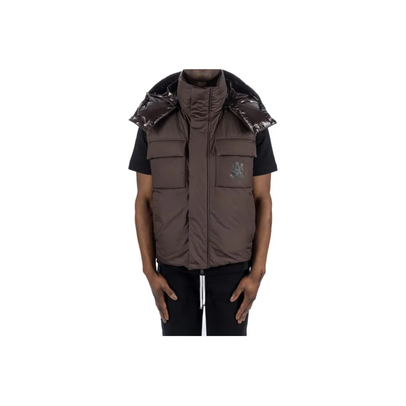 AMIRI Hooded Down Gilet-0