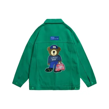 JASONWOOD Loose Fit Denim Jacket Unisex