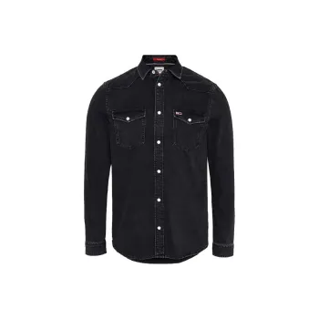 Aries X Tommy Hilfiger Tommy Hilfiger X Aries Co-brand Denim Jackets Men Black