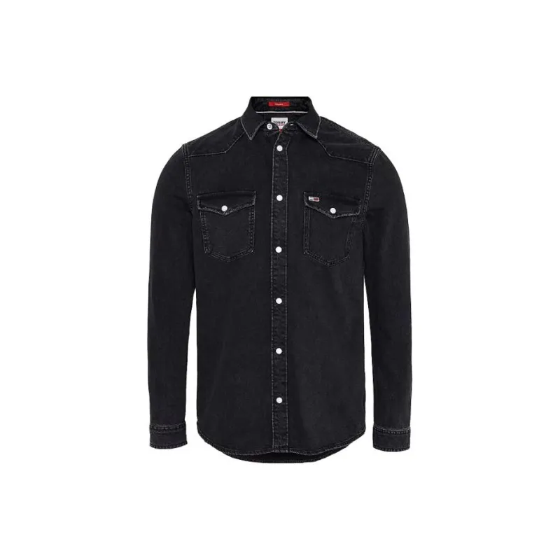 Aries X Tommy Hilfiger Tommy Hilfiger X Aries Co-brand Denim Jackets Men Black-0