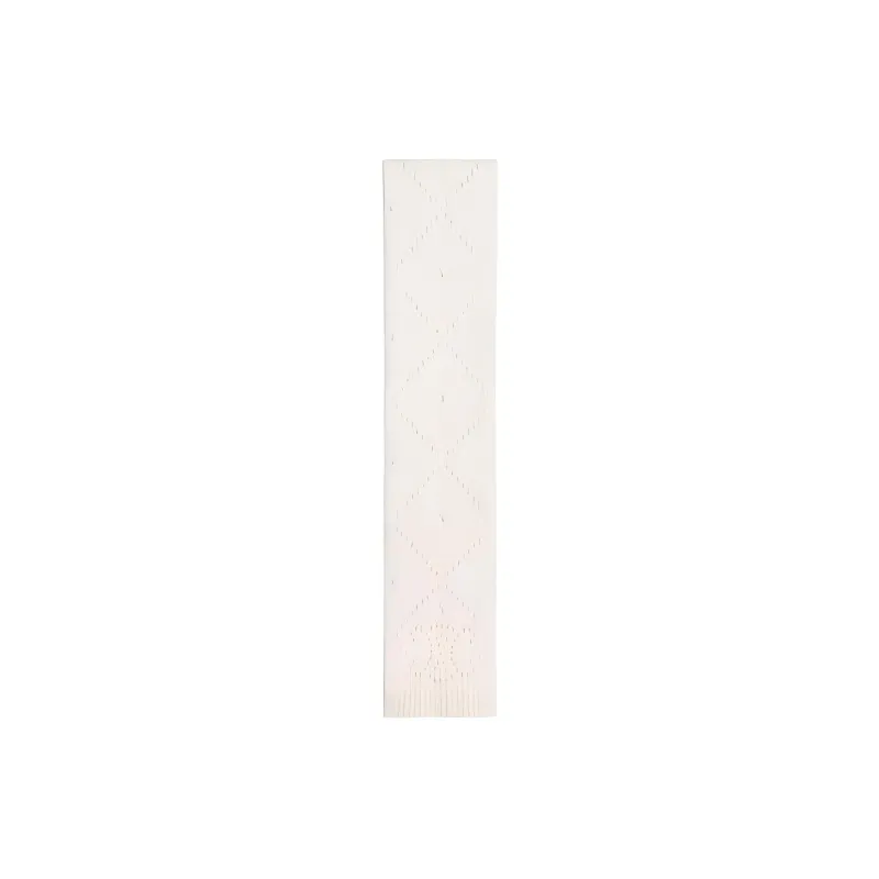 CELINE Scarf In Fair Isle Alpaca Wool Pointelle-1