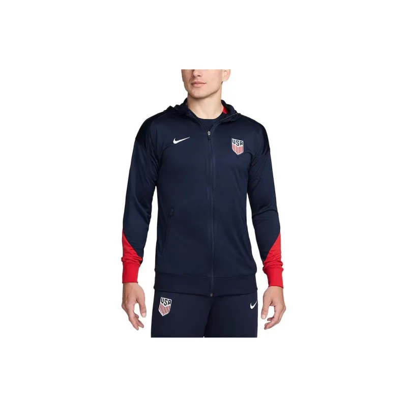 Nike Usmnt Strike Men's Nike Dri-FIT Soccer Hooded Track Jacket-0