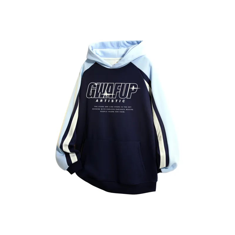 GWAF Sweatshirt Unisex Navy Blue & White Gray-15