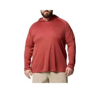 Columbia PFG Terminal Tackle Sweatshirt Men's Deep Red