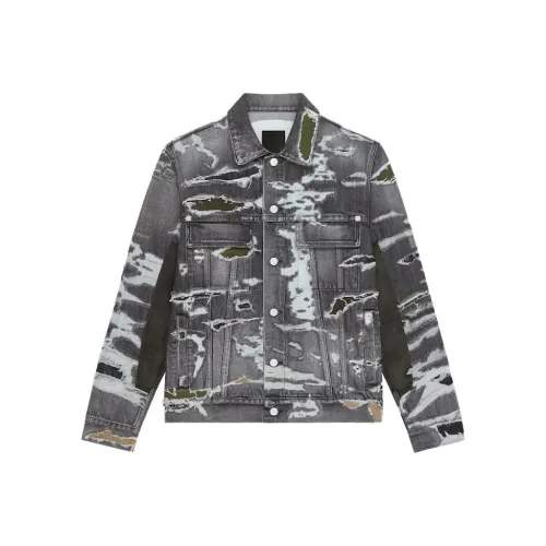 Givenchy Distressed Denim Jacket