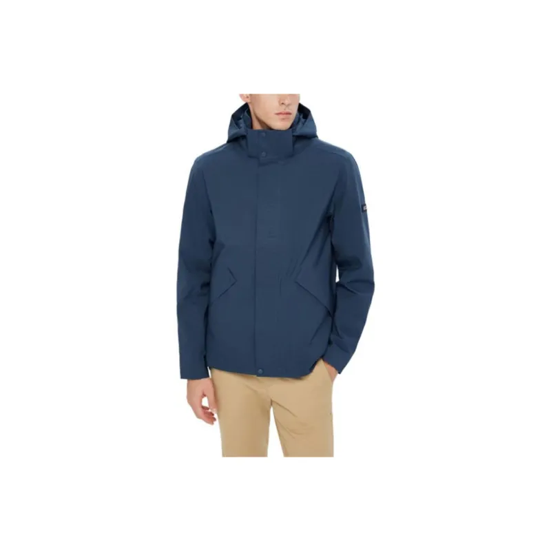 AIGLE Jacket Men's Light Navy Blue-0