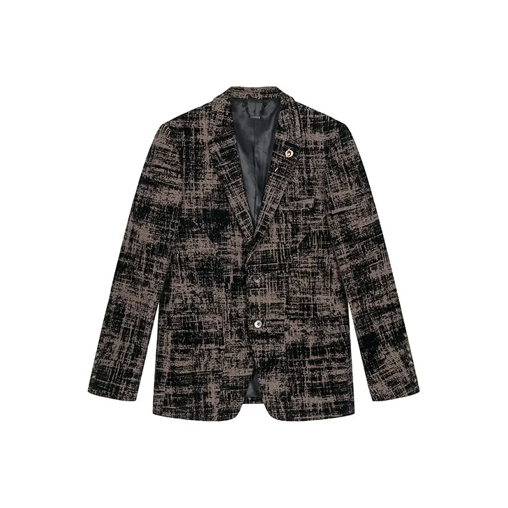 DAVID NAMAN Business Suits Men Camel-0