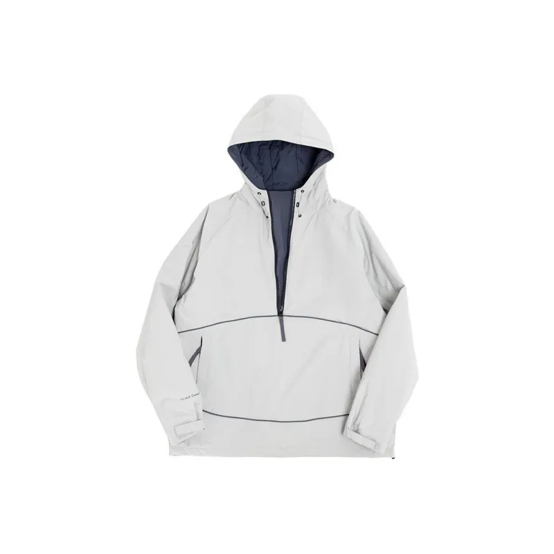 Crying Center Jackets Unisex Light Gray-0