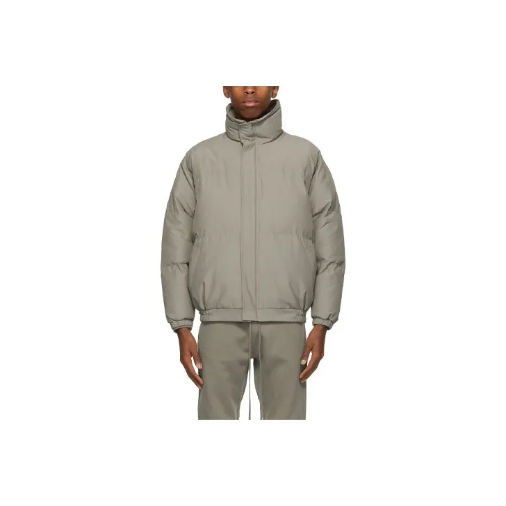 Fear Of God Essentials FW21 Puffer Jacket Men's Taupe-0