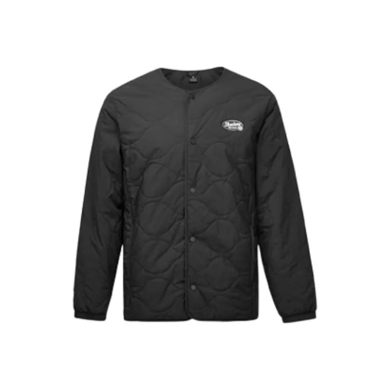 Skechers WOVEN COTTON Jackets Coats Unisex Carbon Black-0