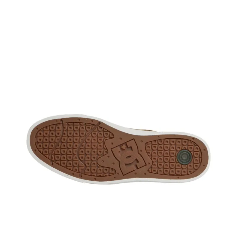 DC Shoes Teknic S Low Top Skateboard Shoes Men's Tan-4