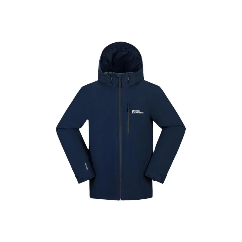 Jack Wolfskin Waterproof And Windproof Windbreaker Jacket Men's-2