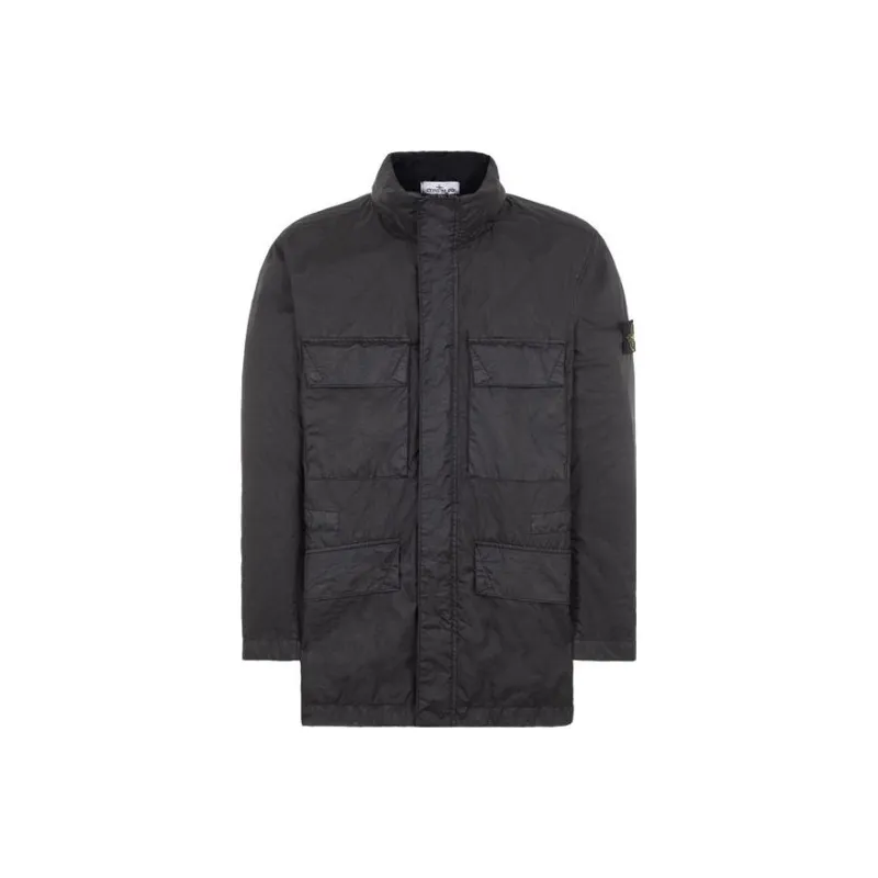 STONE ISLAND Jacket Men's Black-0