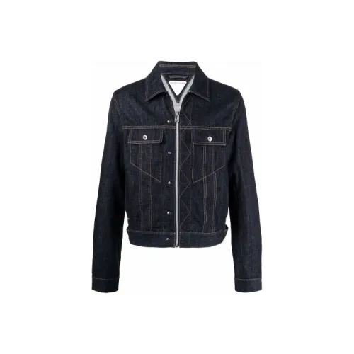 Bottega Veneta Denim Jackets Men Blue