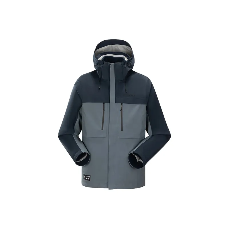 TOREAD 3 in 1 Outdoor Windproof Warm Windbreaker Jacket Unisex-12