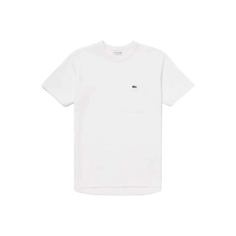 LACOSTE T Shirts Men White-0