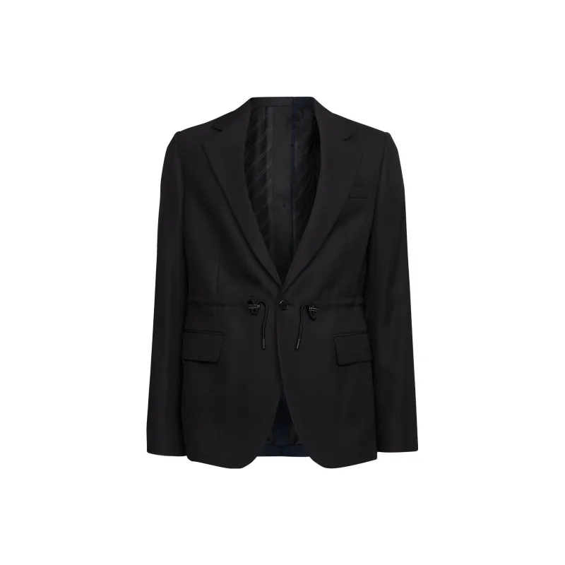 KARL LAGERFELD X Cara Delevingne Drawstring-waist Blazer-0