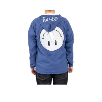 RIPNDIP Windbreaker Jacket Unisex Blue