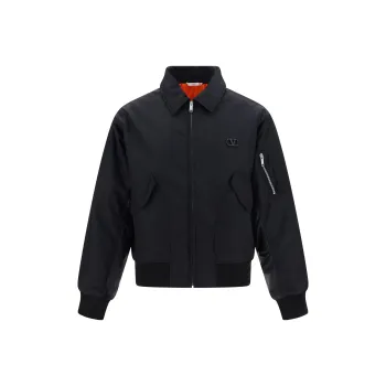 Valentino Zip Up Long Sleeved Jacket