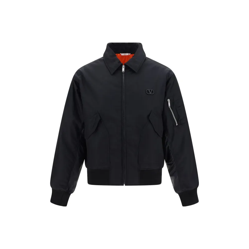 Valentino Zip Up Long Sleeved Jacket-0