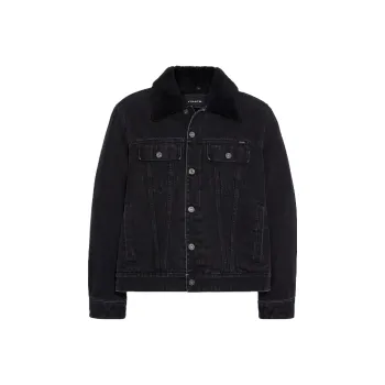 COACH SS23 Jackets Coats Men's Black