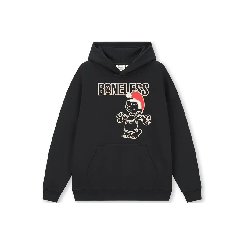 BONELESS Sweatshirts Unisex Black-0