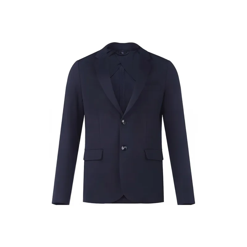 EMPORIO ARMANI Stitched Jersey Single Breasted Jacket-0