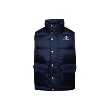Converse DOWN PUFFER VEST Vest Men's Marine Blue
