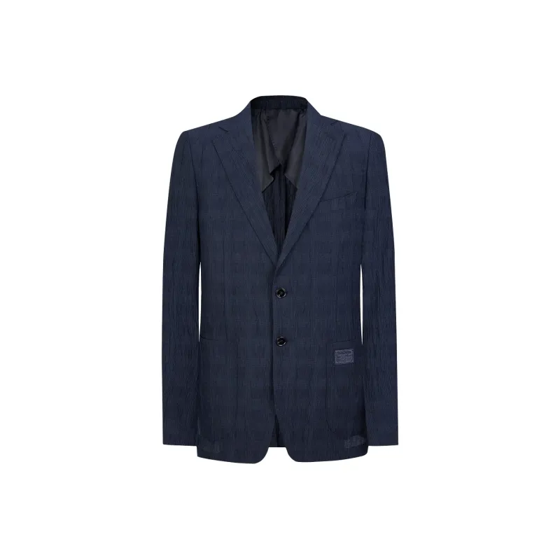 FERRE Business Suit Men's Navy Blue-0