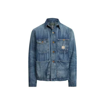 Polo Ralph Lauren Denim Jackets Men Blue