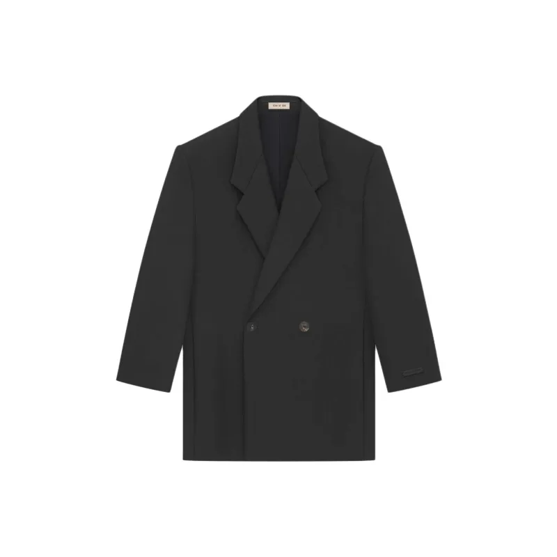 Fear Of God Notched Lapels Double-breasted Coat-0