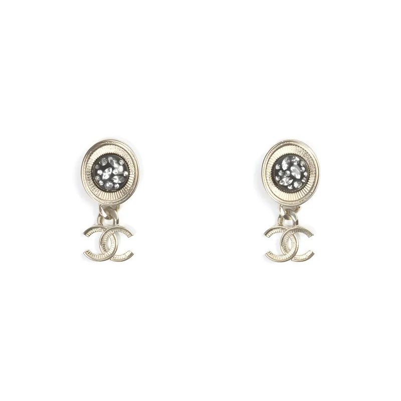 CHANEL Earrings Women's Gold-0