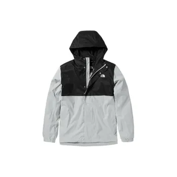 THE NORTH FACE City Outdoor Collection Water Resistant Windproof Breathable Windbreaker Jacket Men's Black Gray