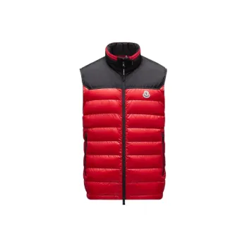 Moncler Vests Men Red