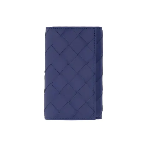 Bottega Veneta Calfskin Key Pouch Men's Blue