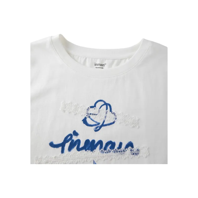 Inman T Shirt Women's Pearl White-3