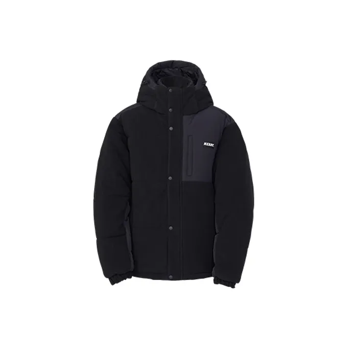 Nerdy Puffer Jackets Unisex Black-0
