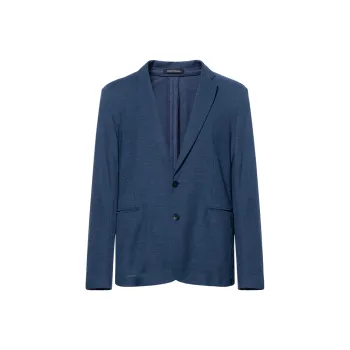 EMPORIO ARMANI FW22 Business Suit Men's Dark Blue
