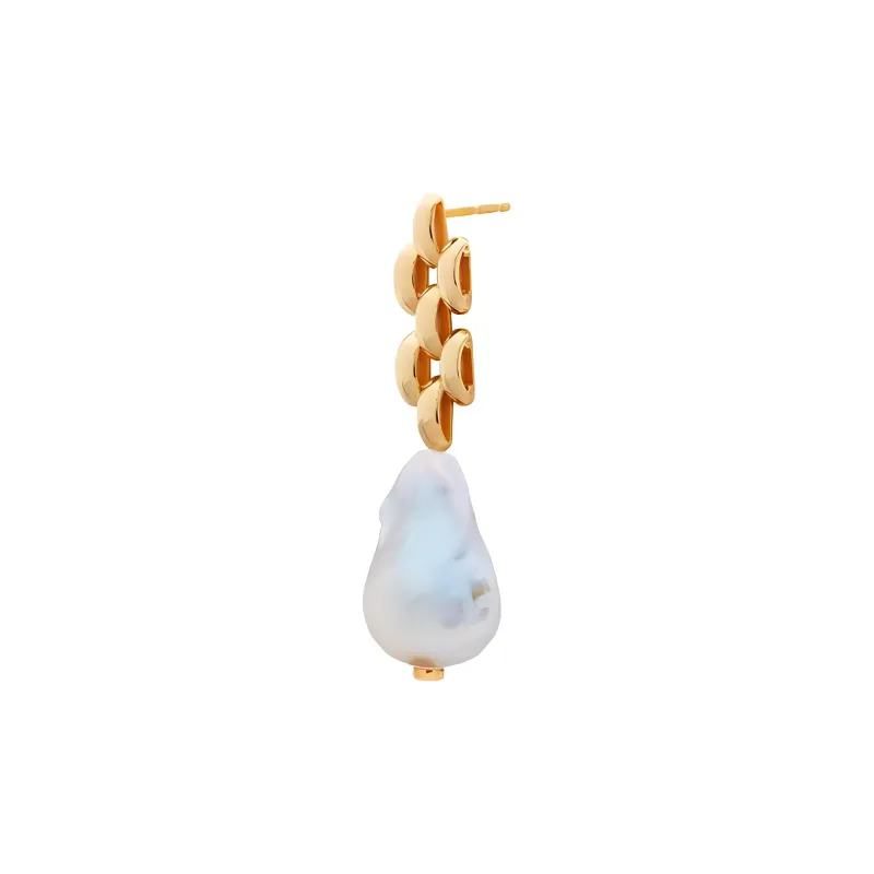 Monica Vinader Heirloom Baroque Pearl Earrings-1