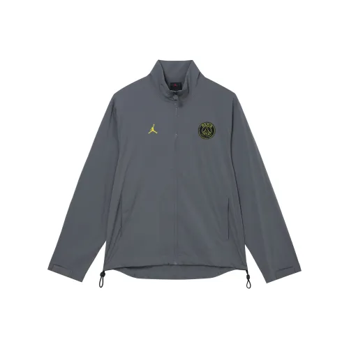 Jordan Paris Saint Germain Jacket Men's Gray