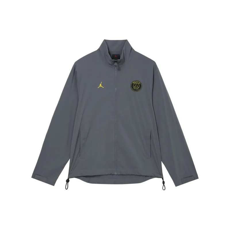 Jordan Paris Saint Germain Jacket Men's Gray-0