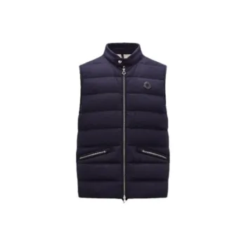 Moncler Vests Men Blue