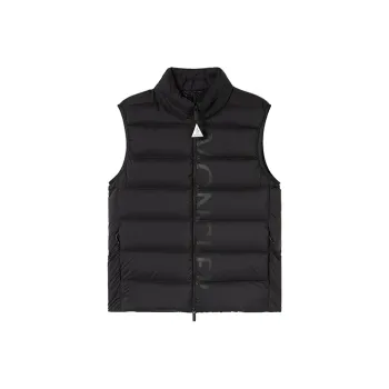 Moncler Vests Men Black