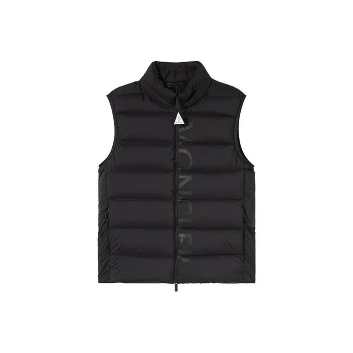 Moncler Vests Men Black-0