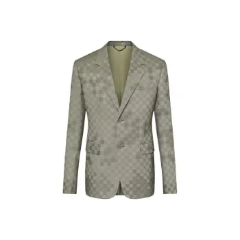 LOUIS VUITTON Business Suits Coats Men's Green