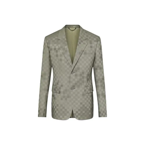 LOUIS VUITTON Business Suits Coats Men's Green