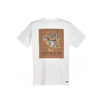 COACH T Shirts Men White