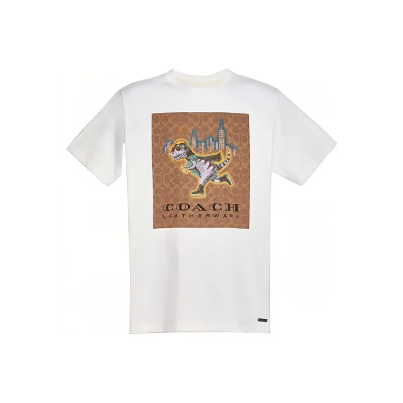 COACH T Shirts Men White-0